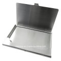 Brushed Steel Card Holder for Promotions (BS-S-003)